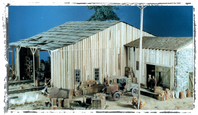 HO Scale Eureka Springs Engine House